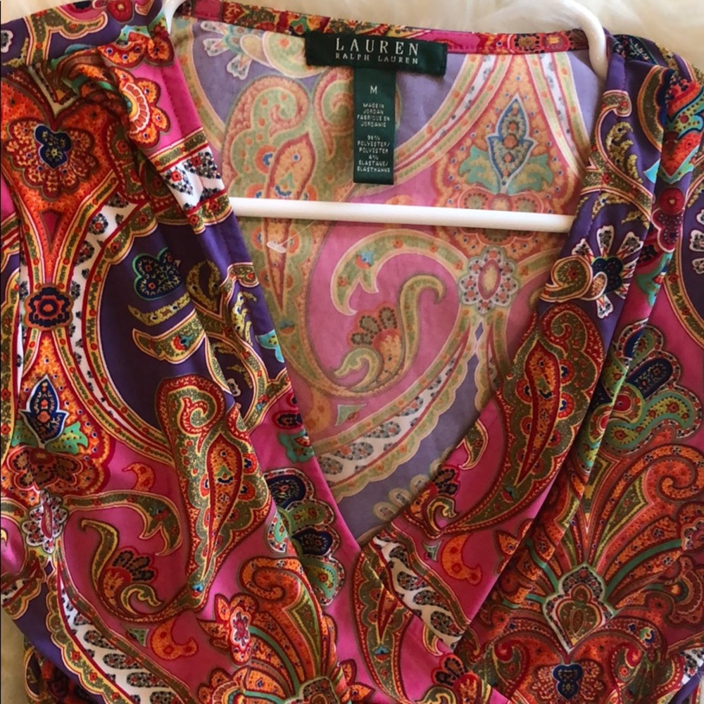 Ralph Lauren Bright Fun Pattern Top - image 2